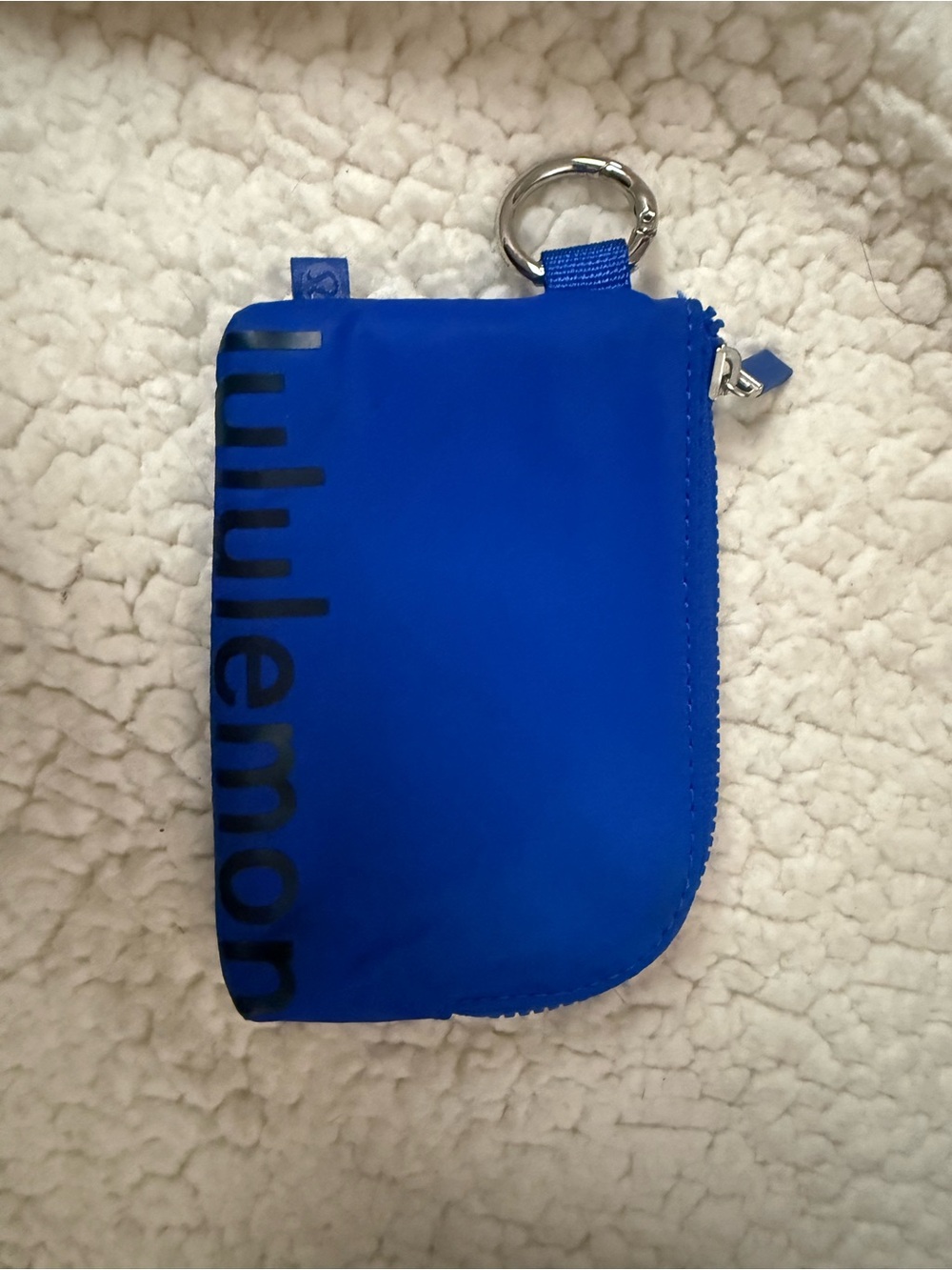 lululemon athletica Royal Blue Key Pouch with Ring